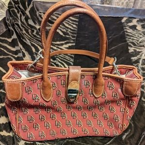 Vintage Dooney & Bourke Canvas Bag
